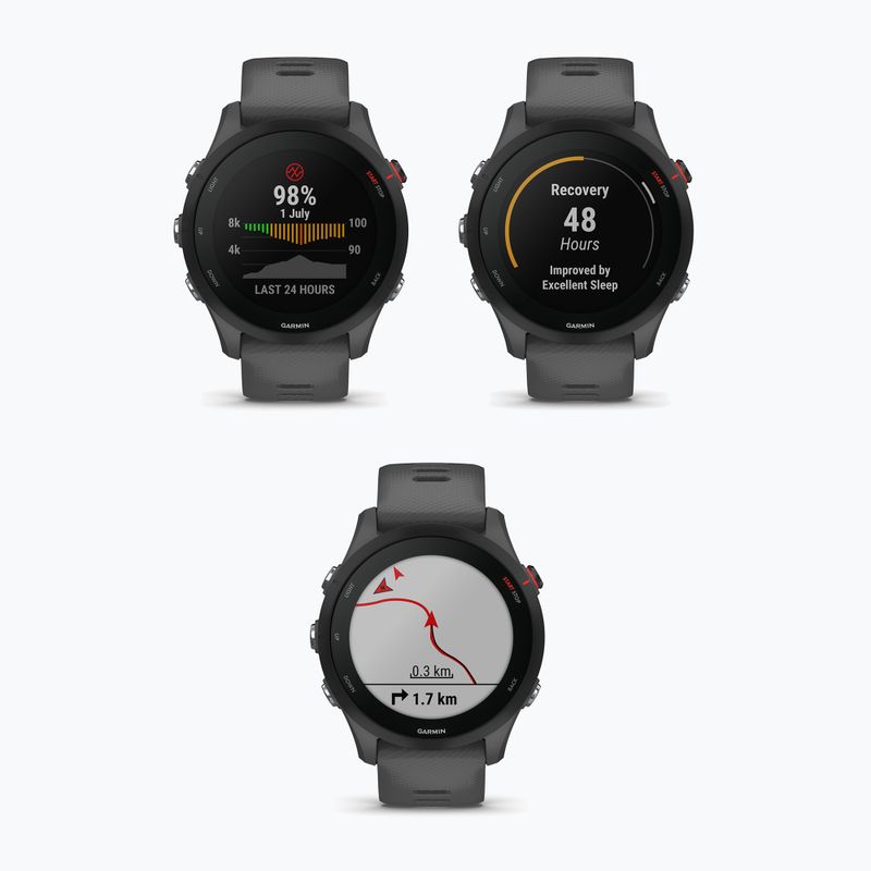 Zegarek Garmin Forerunner 255 popielaty 5