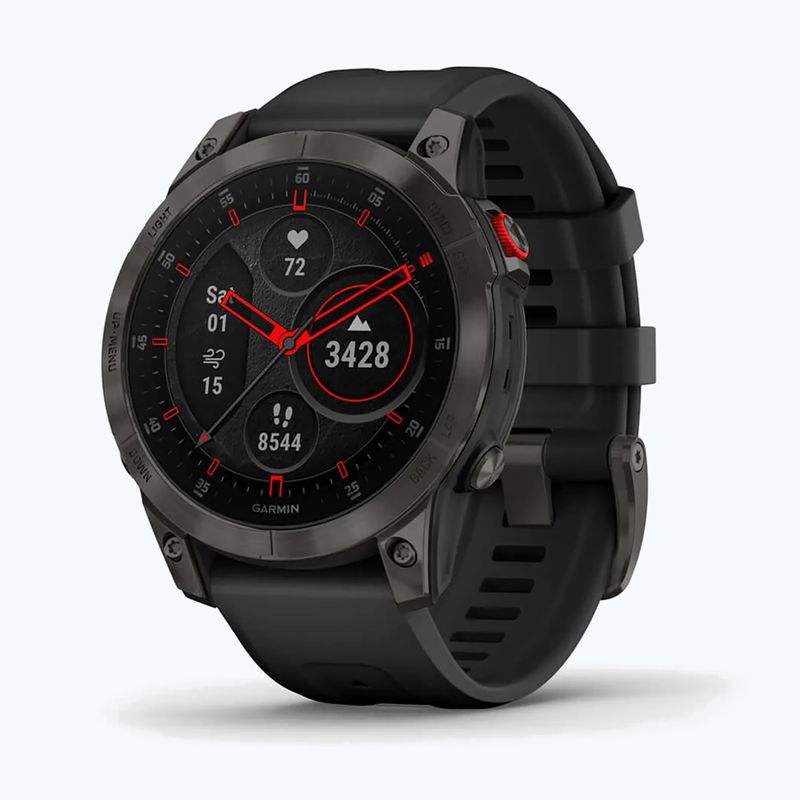 Zegarek Garmin Epix 2 Sapphire HRM Elevate Ox czarny 010-02582-11