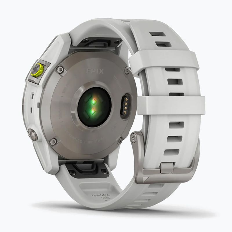 Zegarek Garmin Epix 2 Sapphire HRM Elevate Ox biały 010-02582-21 6