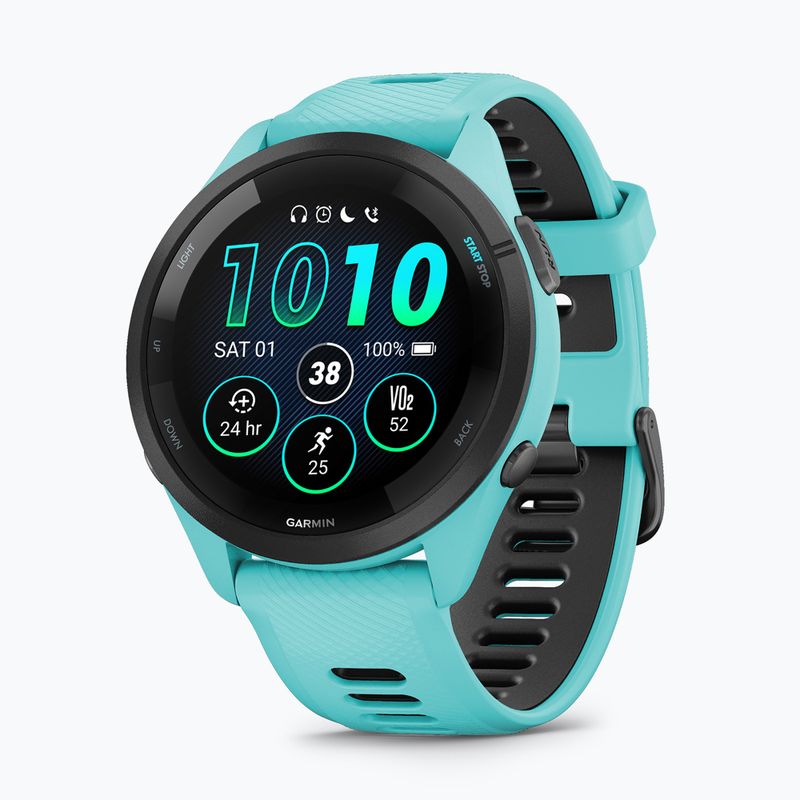 Zegarek Garmin Forerunner 265 turquoise/black 3