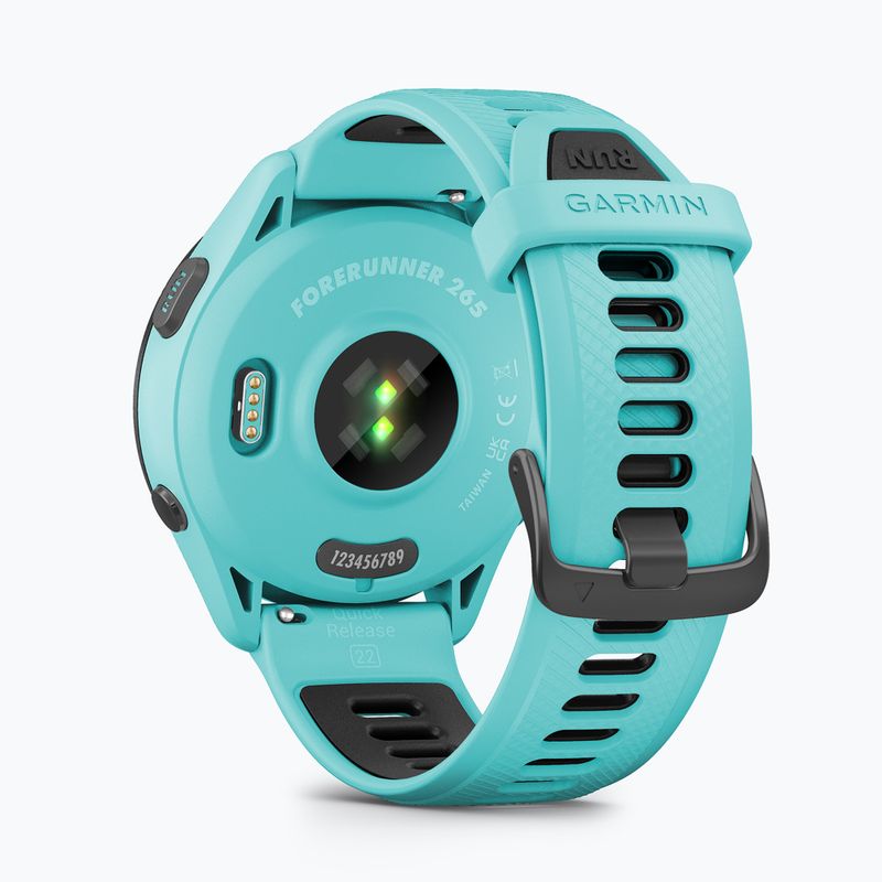 Zegarek Garmin Forerunner 265 turquoise/black 4