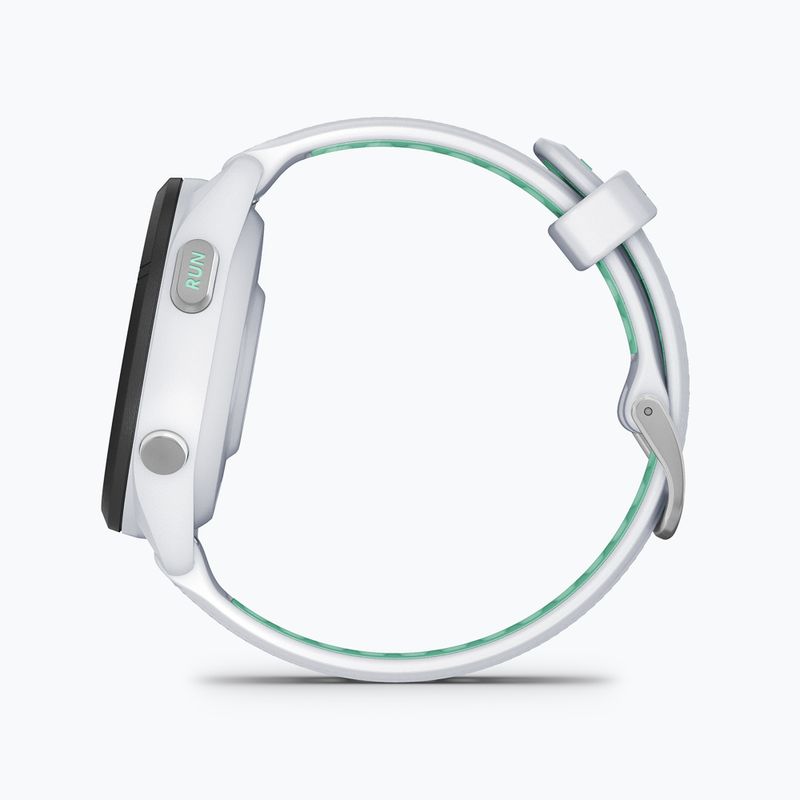 Zegarek Garmin Forerunner 265S white neo tropic/mint 5