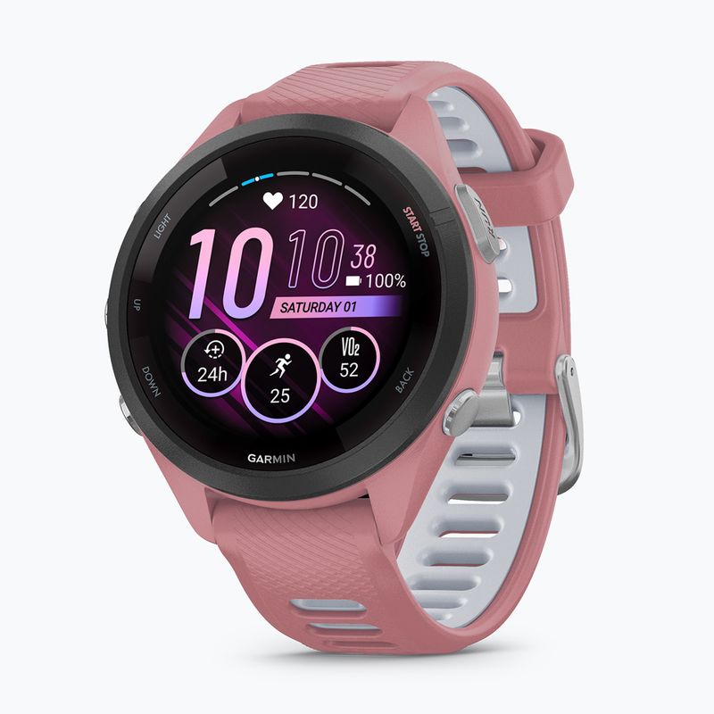 Zegarek Garmin Forerunner 265S light pink/light gray 3