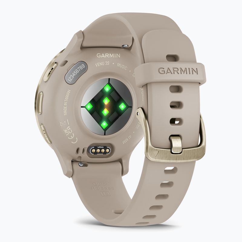 Zegarek Garmin Venu 3S soft gold/french gray 4