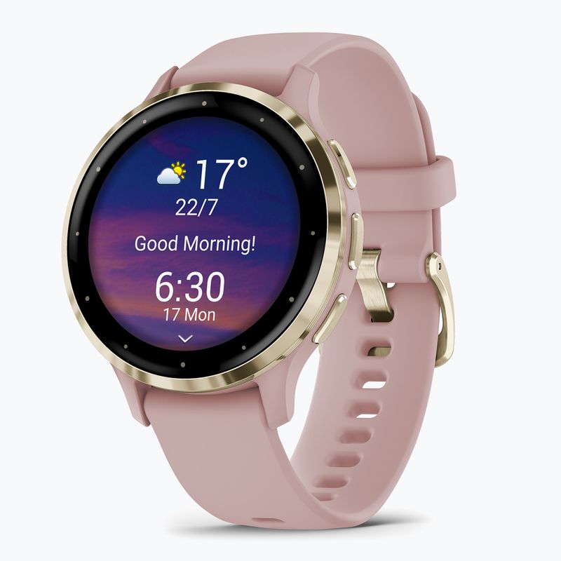 Zegarek Garmin Venu 3S soft gold/dust rose 3