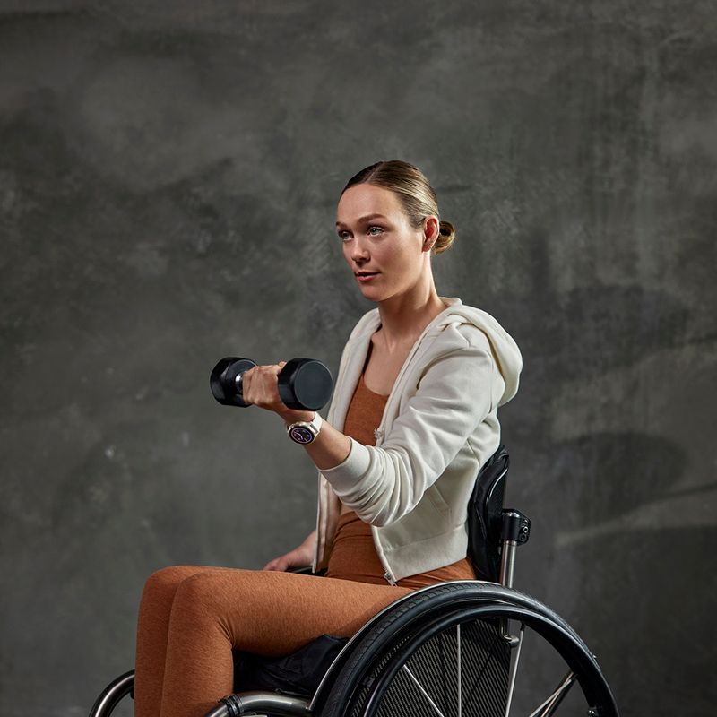 Zegarek Garmin Venu 3S soft gold/ivory 8