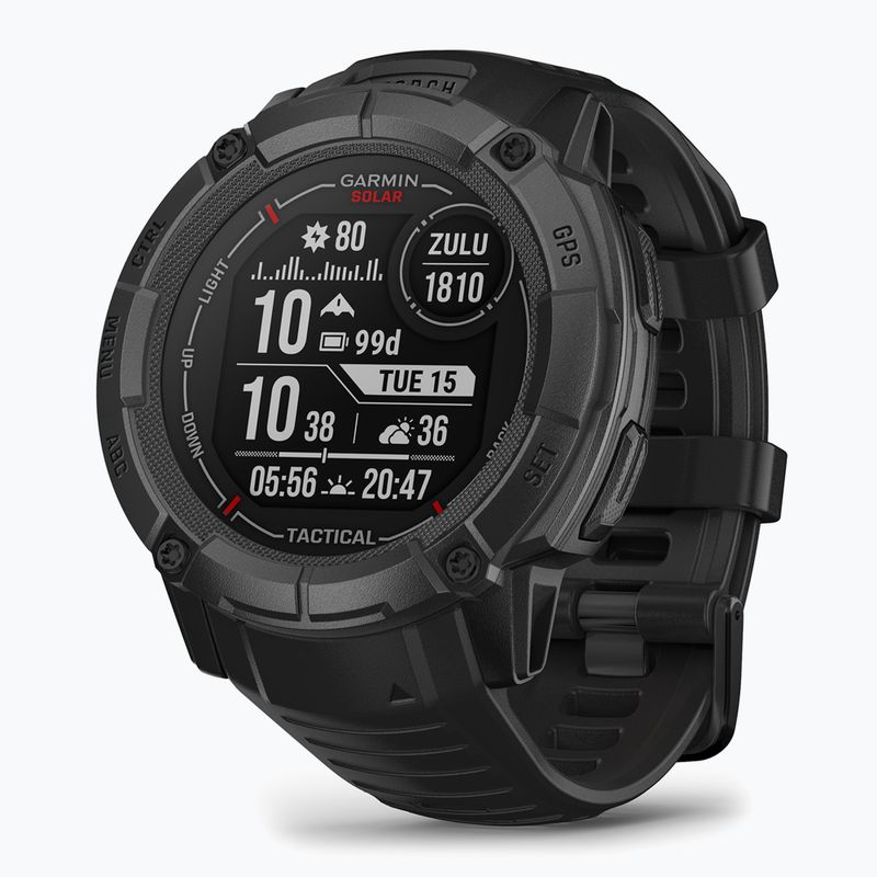 Zegarek Garmin Instinct 2X Solar Tactical black 3