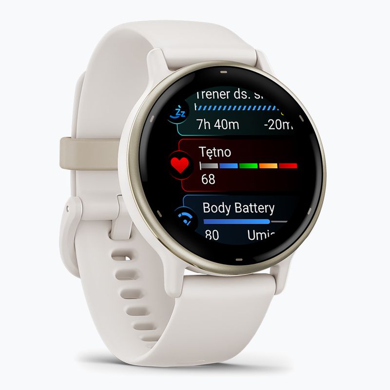 Zegarek Garmin Vivoactive 5 cream gold/ivory 2