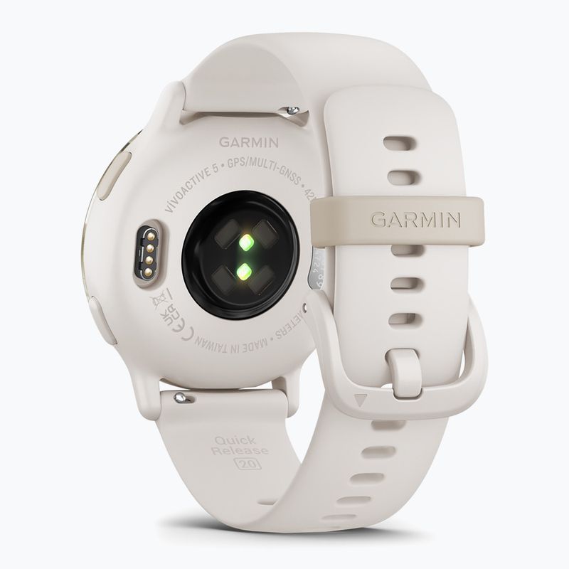 Zegarek Garmin Vivoactive 5 cream gold/ivory 4