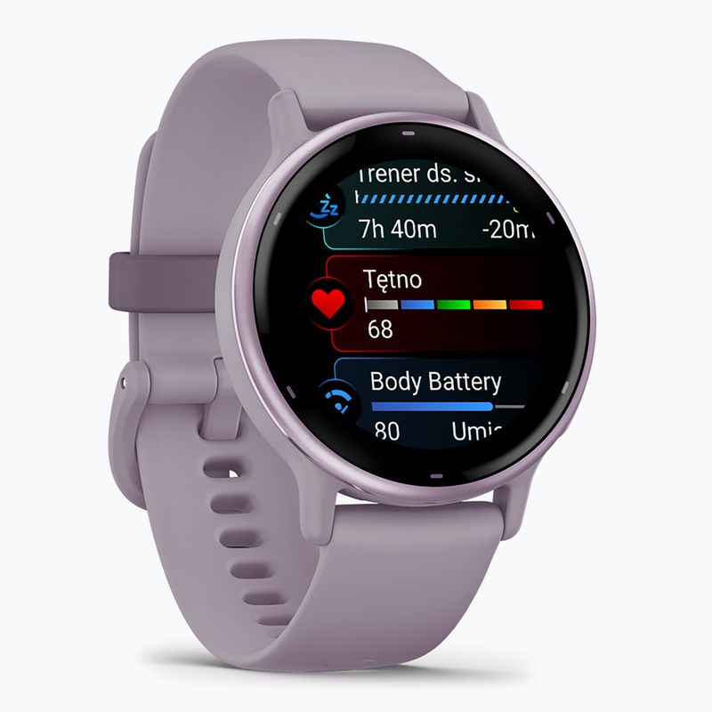 Zegarek Garmin Vivoactive 5 metallic orchid aluminum bezel/orchid 2