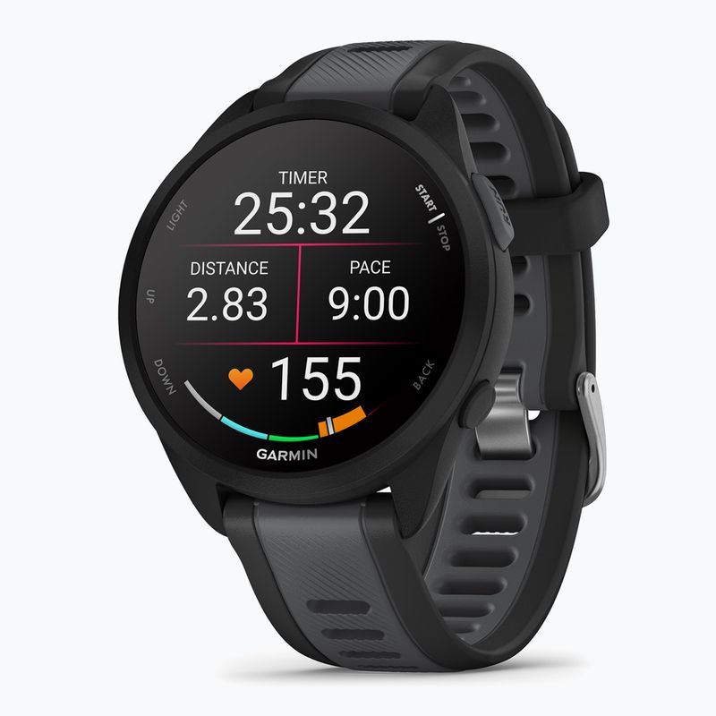 Zegarek Garmin Forerunner 165 black/slate gray 2