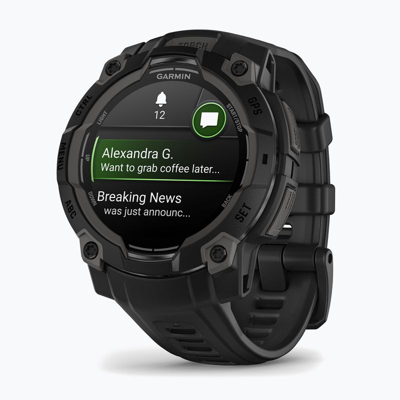 Zegarek Garmin Instinct 3 45 mm Amoled black/black 3