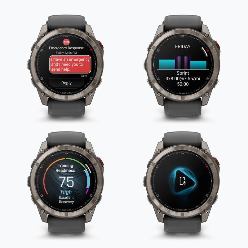 Zegarek Garmin Fenix 8 Pro 51 mm Amoled sapphire/graphite/black 7
