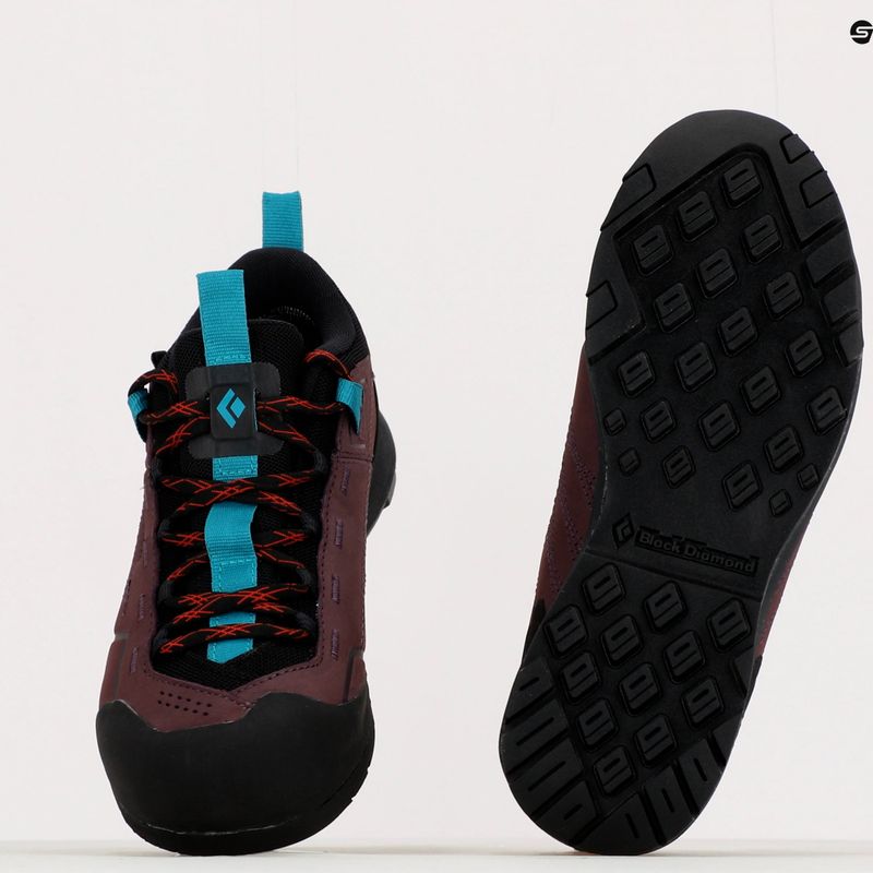 Buty podejściowe damskie Black Diamond Mission LT LW WP Approach mulberry/black 10