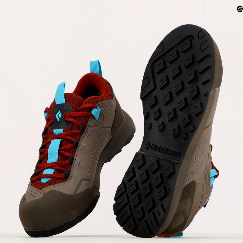 Buty podejściowe damskie Black Diamond Mission LT LW WP Approach malted/grenadine 10