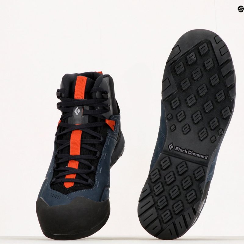 Buty podejściowe męskie Black Diamond Mission LT Mid WP Approach 2022 eclipse/red rock 13