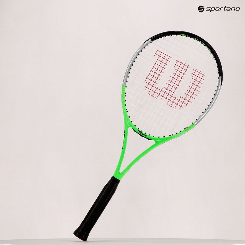 Rakieta tenisowa Wilson Blade Feel Rxt 105 black/silver/lime gr. 13