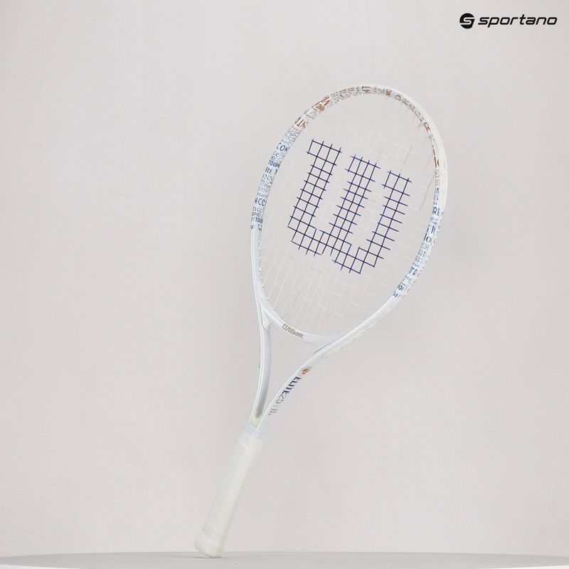 Zestaw do tenisa dziecięcy Wilson Roland Garros Elite Jr 25 Kit white/blue/orange red 18