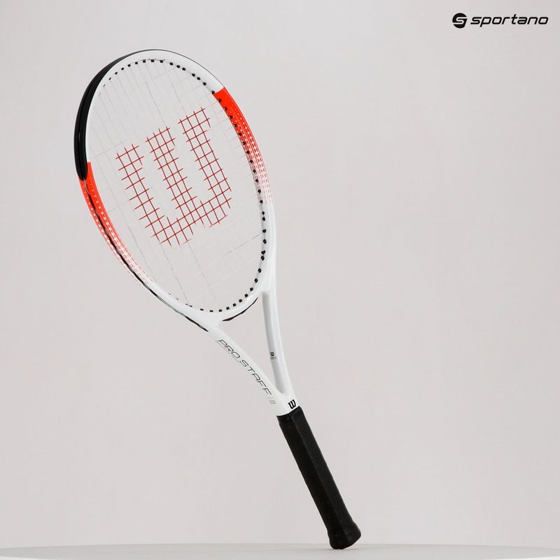 Rakieta tenisowa Wilson Pro Staff Precision Team 103 white/red/white 14