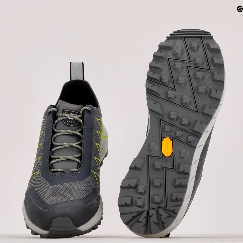 Buty trekkingowe męskie Dolomite Crodanera gunmetal grey/lime green 11