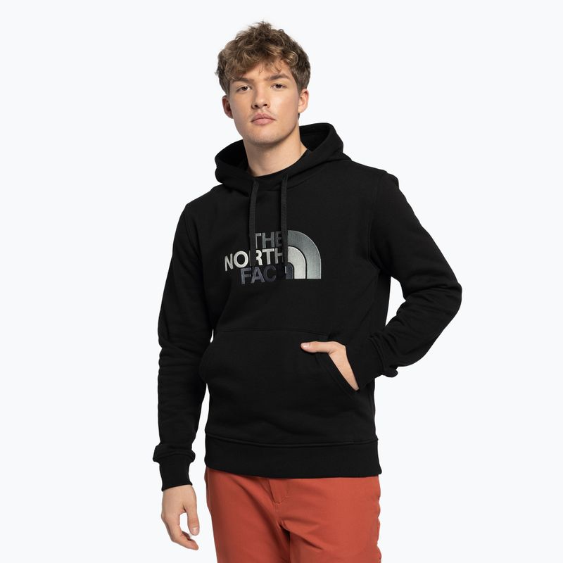 Bluza męska The North Face Drew Peak Pullover Hoodie black/black