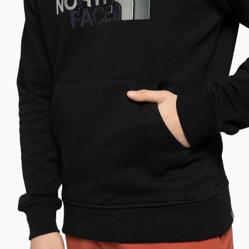 Bluza męska The North Face Drew Peak Pullover Hoodie black/black 6