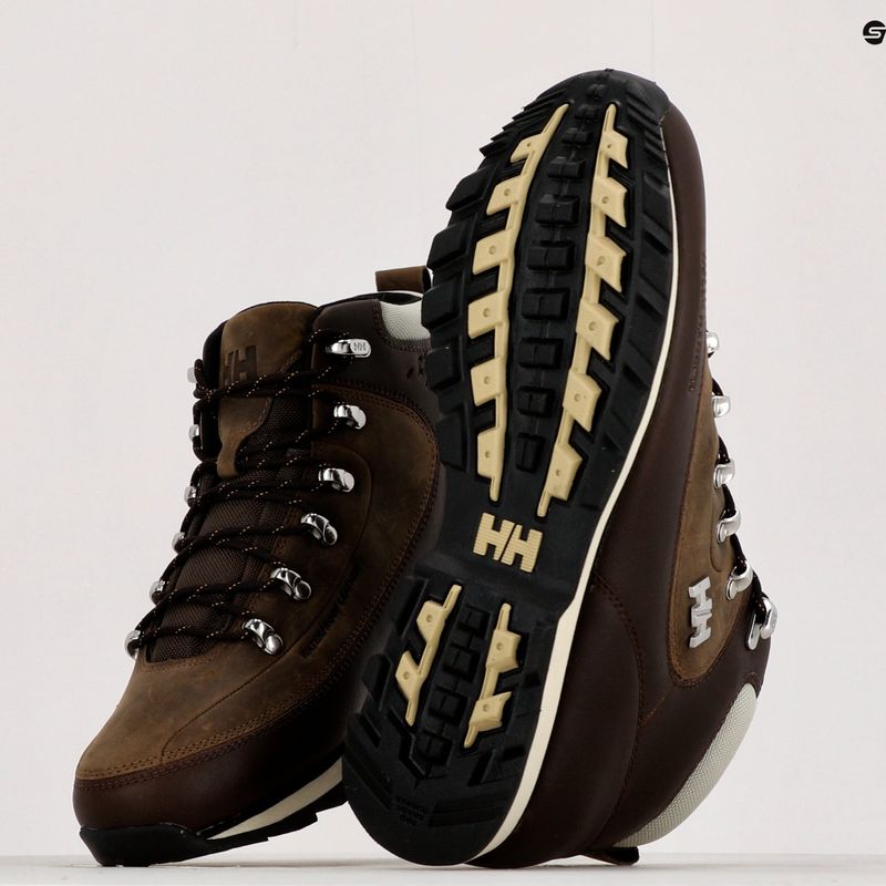 Buty męskie Helly Hansen The Forester coffee bean/black/khaki 11