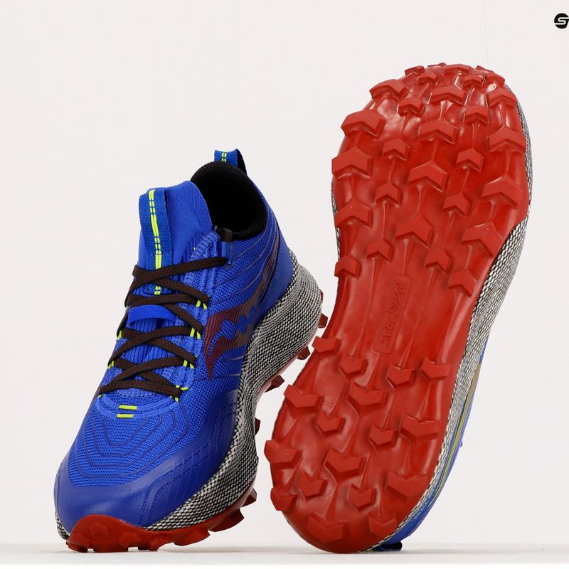 Buty do biegania męskie Saucony Endorphin Trial blue raz/spice 12