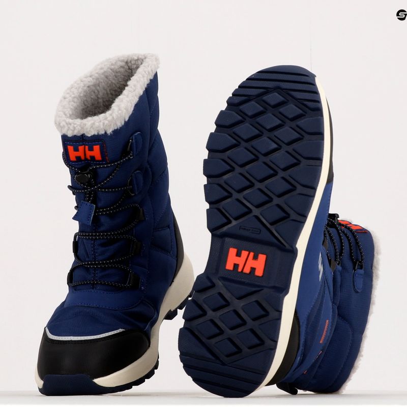 Śniegowce dziecięce Helly Hansen Jk Silverton Boot HT ocean/ mellow grey 11