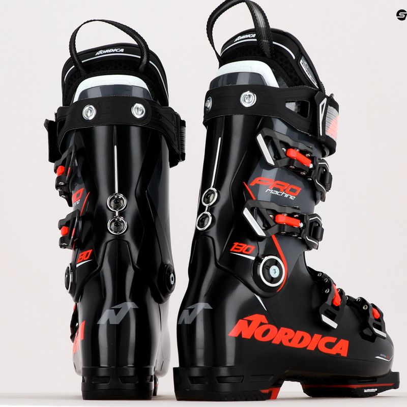 Buty narciarskie męskie Nordica Pro Machine 130 GW 2021 black/anthracite/red 9