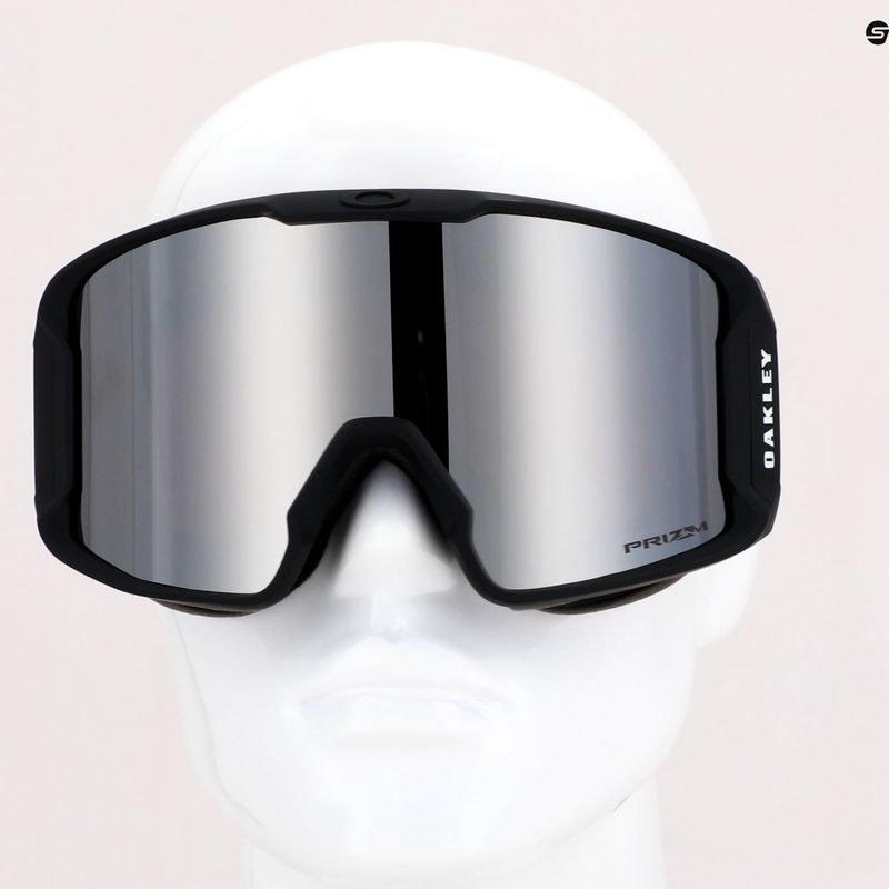 Gogle narciarskie Oakley Line Miner L matte black/prizm snow black iridium 7