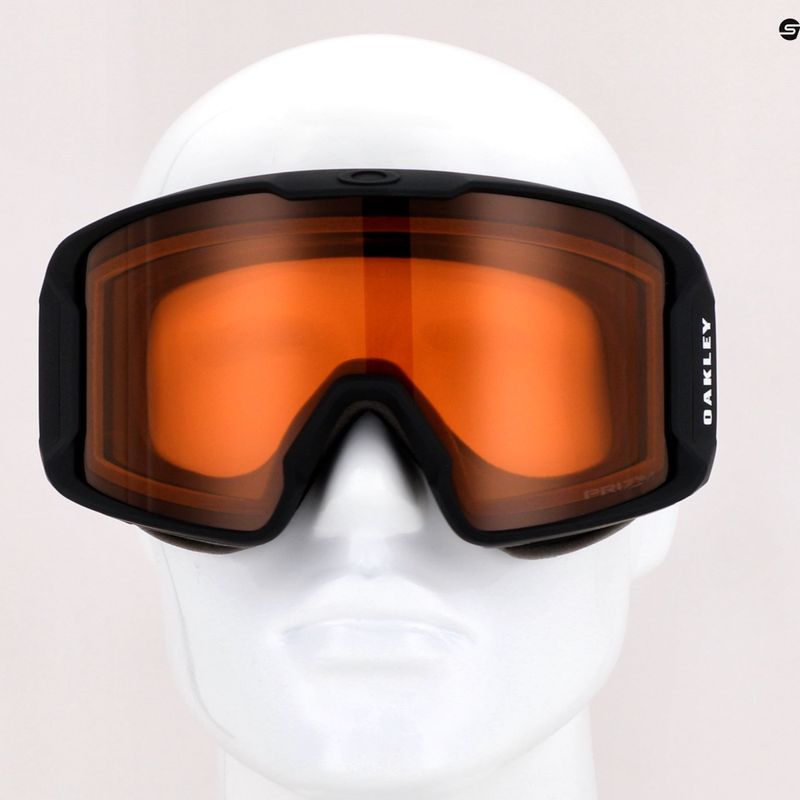 Gogle narciarskie Oakley Line Miner L matte black/prizm snow persimmon 7