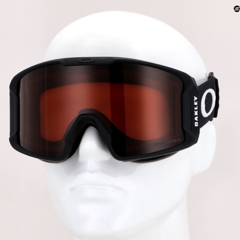 Gogle narciarskie Oakley Line Miner M matte black/prizm garnet 7