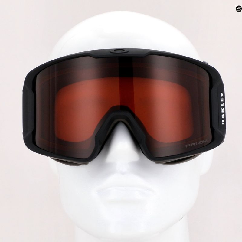 Gogle narciarskie Oakley Line Miner L matte black/prizm garnet 7