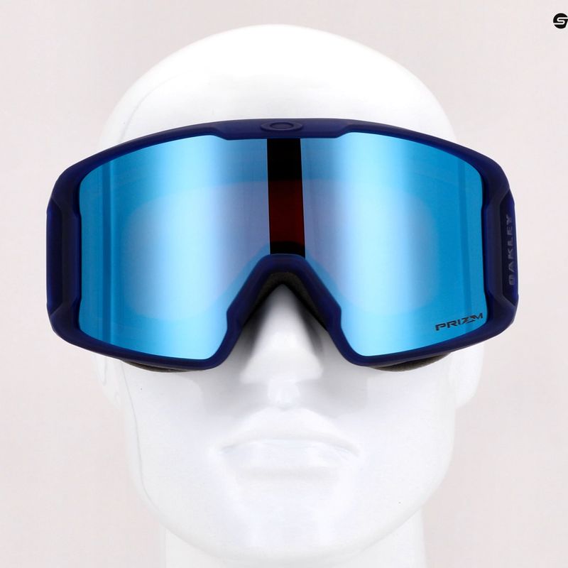 Gogle narciarskie Oakley Line Miner M navy aura/prizm snow sapphire iridium 7