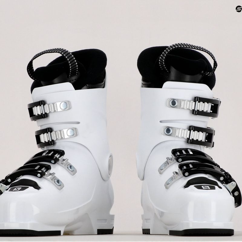 Buty narciarskie dziecięce Salomon S/Max 60T M Jr white/acid/green 10