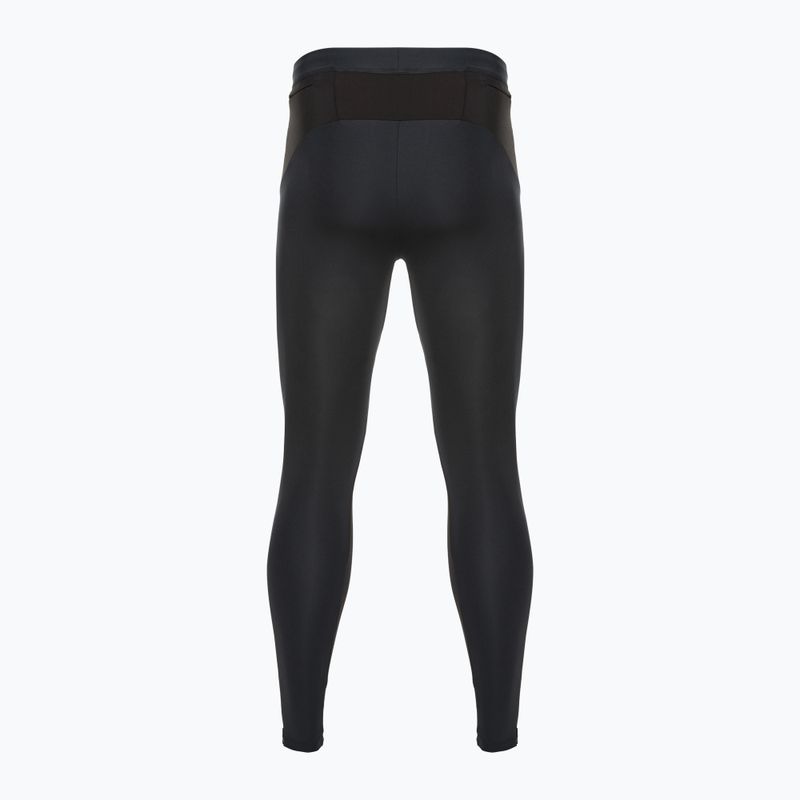 Spodnie męskie ODLO Ceramiwarm black/concrete grey 2