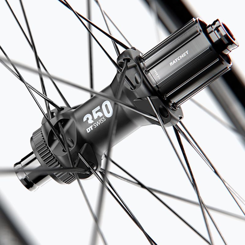 Koło rowerowe tylne DT Swiss ER 1600 SP 700C CL 30 12/142 ASL11 black 2