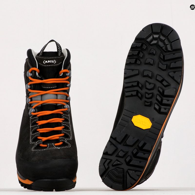 Buty trekkingowe męskie AKU Superalp GTX anthracite/orange 10