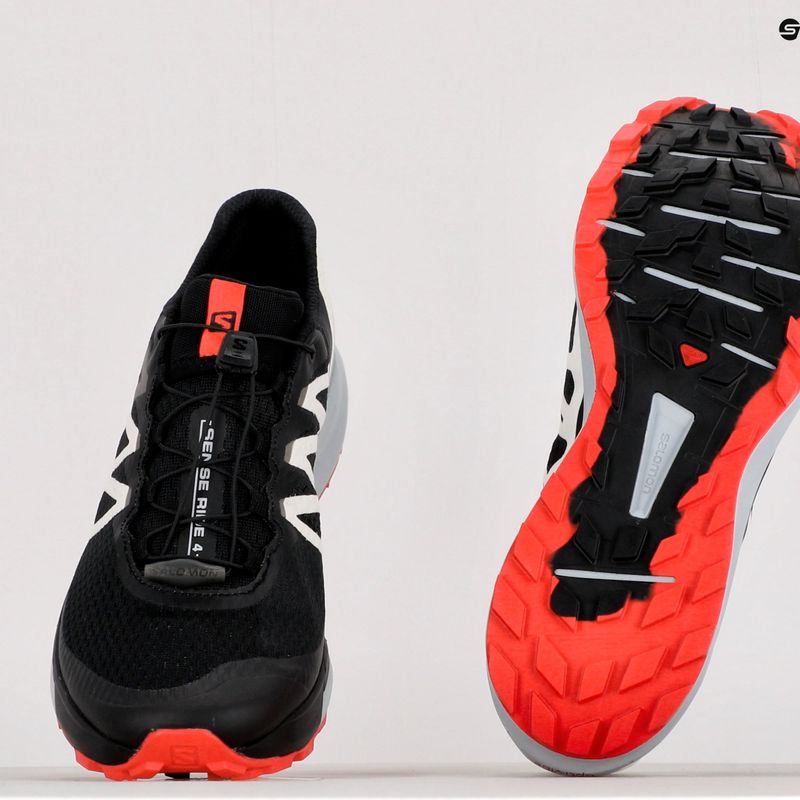 Buty do biegania męskie Salomon Sense Ride 4 black/pearl blue/pord 13