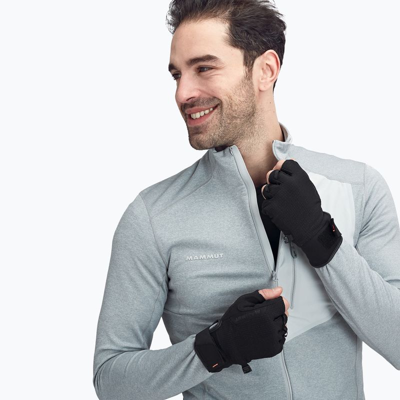 Rękawiczki trekkingowe Mammut Pordoi Glove black 5