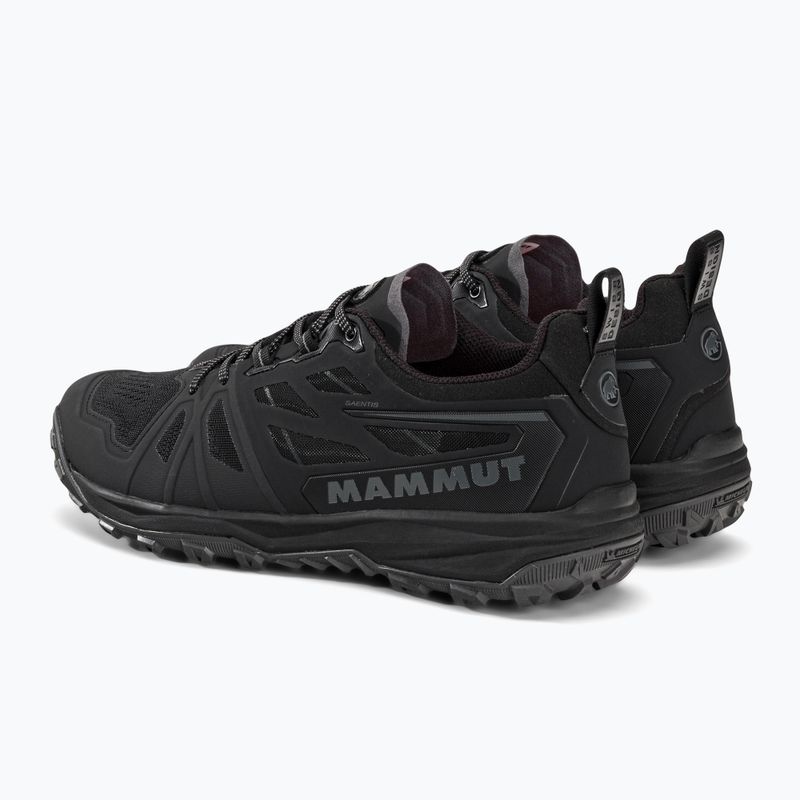 Buty turystyczne męskie Mammut Saentis Low black/titanium 3