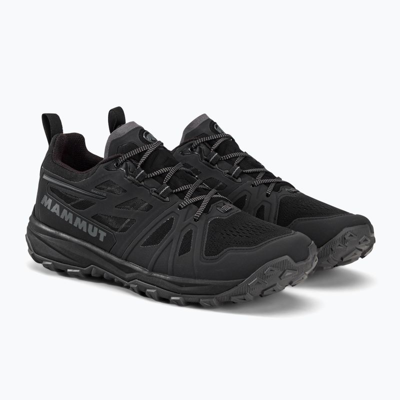 Buty turystyczne męskie Mammut Saentis Low black/titanium 4