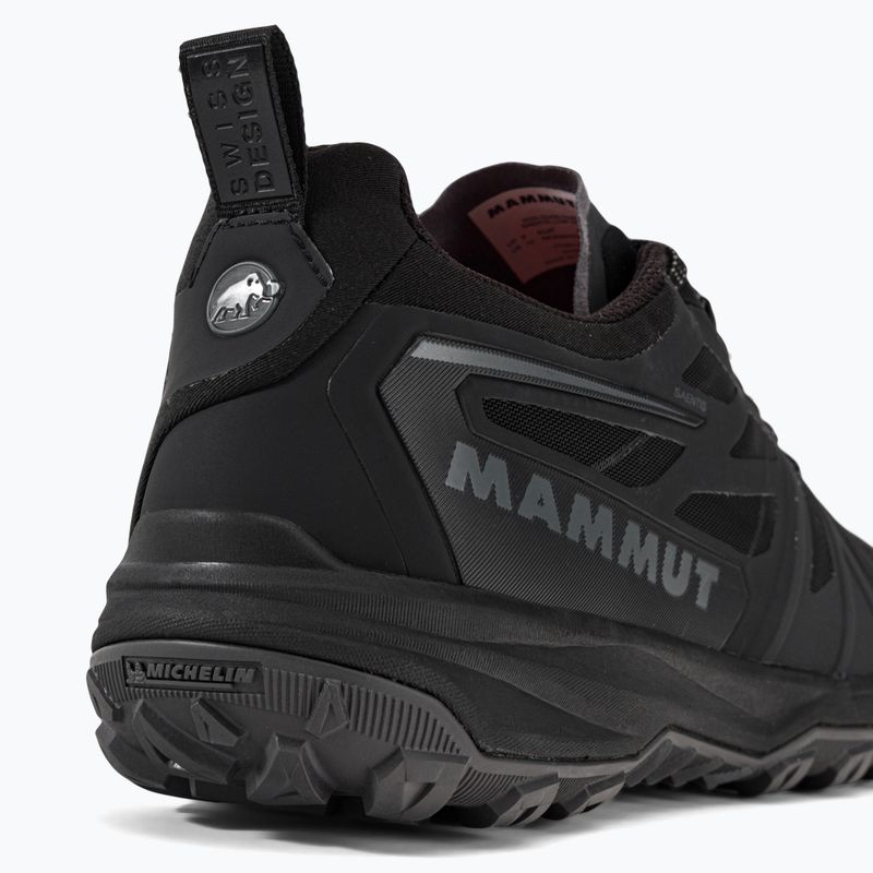 Buty turystyczne męskie Mammut Saentis Low black/titanium 9