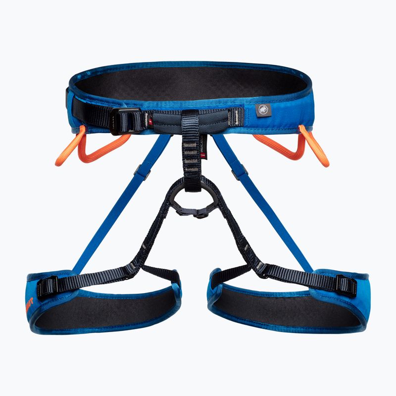 Uprząż wspinaczkowa Mammut Ophir Fast Adjust dark gentian/safety orange