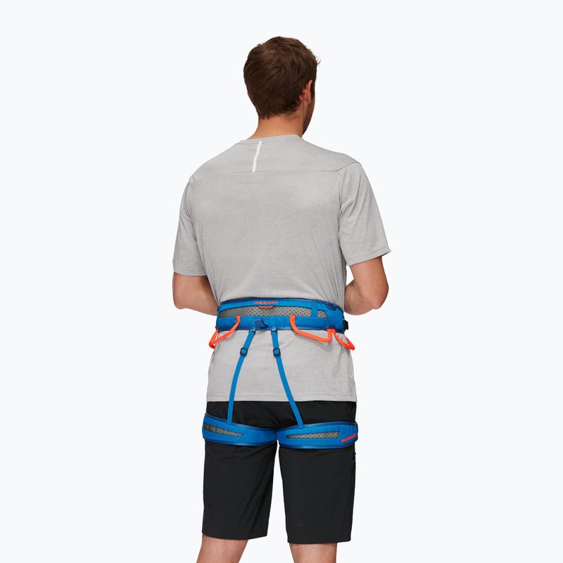 Uprząż wspinaczkowa Mammut Ophir Fast Adjust dark gentian/safety orange 7