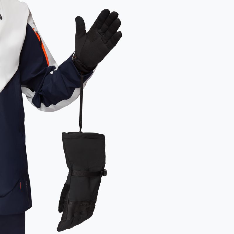 Rękawiczki trekkingowe Mammut Masao 3 in 1 black 12