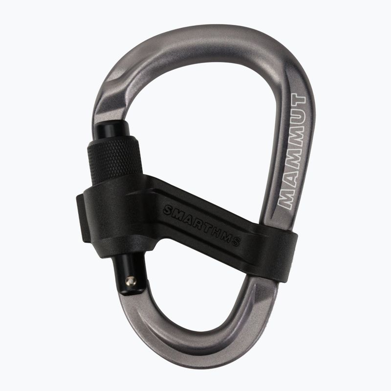 Karabinek wspinaczkowy Mammut Smart HMS 2.0 Screwgate grey 2
