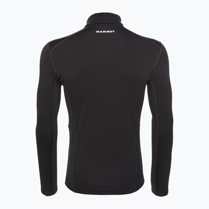 Bluza trekkingowa męska Mammut Aenergy ML Half Zip Pull black 2