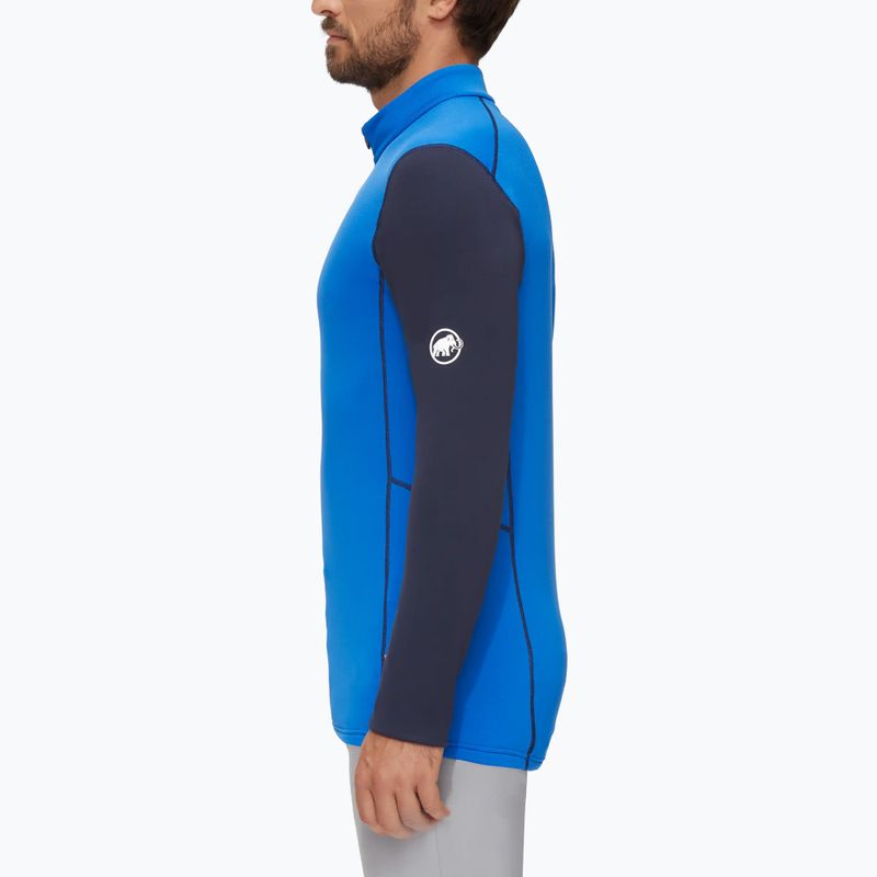 Bluza trekkingowa męska Mammut Aenergy ML Half Zip Pull ice/marine 2